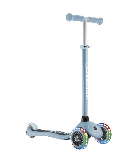 Trottinette 3 roues - GLOBBER - PRIMO LIGHTS - Bleu - Roues lumineuses - 2 a 7 ans - 50 Kg
