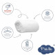 Lot de 2 Proteges Matelas Bébé Anti Acariens - pour Couffin, Nacelle, Landeau - Alese Imperméable - Bouclette 100% coton - 40…