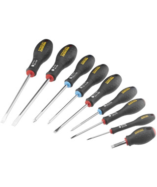 Jeu de 9 Tournevis - STANLEY FATMAX - FMHT65424-0 - Electricien + Mecanicien + Pozidriv