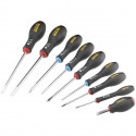 Jeu de 9 Tournevis - STANLEY FATMAX - FMHT65424-0 - Electricien + Mecanicien + Pozidriv