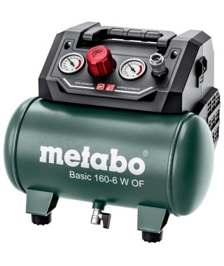 Compresseur - METABO - Basic 160-6 W OF - Raccord rapide universel