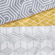 Parure de lit 1 personne - TODAY - Sunshine 16.4 - 140 x 200 cm - 100% Coton imprimé