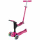 Trottinette 3 roues évolutive - GLOBBER - SPORTY LIGHTS - Rose - Lumineuses - Porteur, draisienne, trottinette - Siege - des …