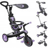 Tricycle évolutif EXPLORER 4 EN 1 - GLOBBER - Iris - Draisienne - de 10 mois a 5 ans - Montage sans outils