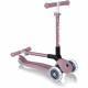 Trottinette 3 roues pliable - GLOBBER - JUNIOR LIGHTS ECOLOGIC - Rose Framboise - Lumineuses - Plastique recyclé - 2 a 6 ans …