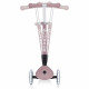 Trottinette 3 roues pliable - GLOBBER - JUNIOR LIGHTS ECOLOGIC - Rose Framboise - Lumineuses - Plastique recyclé - 2 a 6 ans …