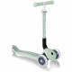 Trottinette 3 roues pliable - GLOBBER - JUNIOR LIGHTS ECOLOGIC - Vert Pistache - Lumineuses - Plastique recyclé - 2 a 6 ans -…