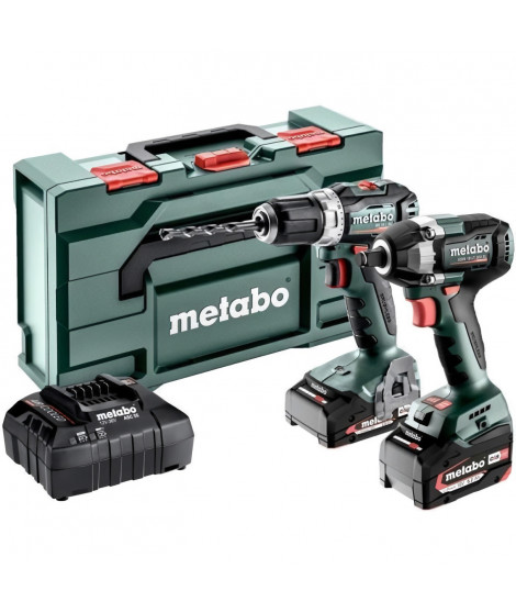 Machines sans fil Set - METABO - Combo Set 2.9.2 18V - MetaBOX 145 L