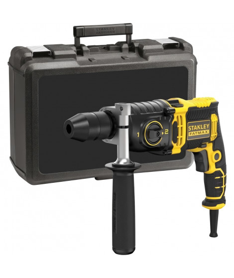 Perceuse a percussion - STANLEY FATMAX - FMEH850K-QS - 850W - 13mm - 2 vitesses