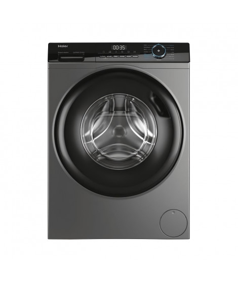 Lave-linge hublot HAIER I-Pro Series 3 HW90-B14939S8-FR - 9 kg - Direct Motion - L60cm - 1400trs/min Classe A - Noir