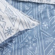 Parure de lit 1 personne - TODAY - Sunshine 16.7 - 140 x 200 cm - 100% Coton imprimé