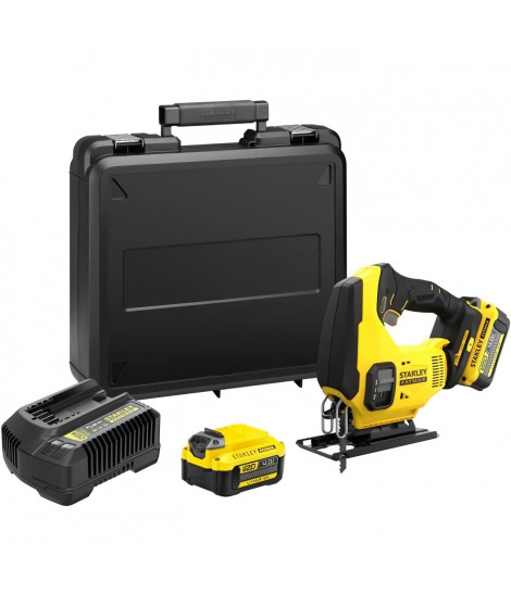 Scie Sauteuse - STANLEY FATMAX V20 - SFMCS600M2K-QW - Lithium 18V - 2 Batteries 4Ah