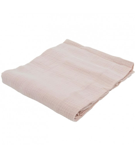 Maxi lange - Imprimé - 100x100 cm - Vieux rose