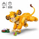 LEGO | Disney 43243 Simba, le bébé du Roi lion, jouet de construction, idée cadeau