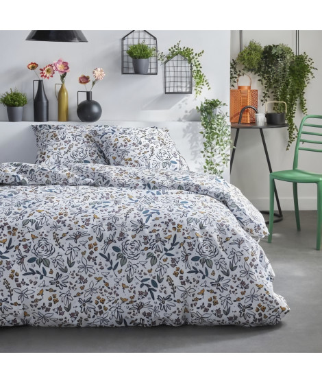 Parure de lit 2 personnes - TODAY - Sunshine 16.10 - 220 x 240 cm - 100% Coton imprimé