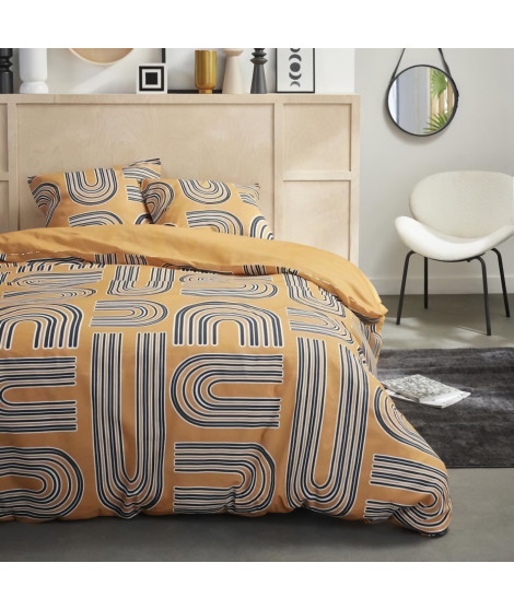 Parure de lit 2 personnes - TODAY - Sunshine 16.11 - 220 x 240 cm - 100% Coton imprimé