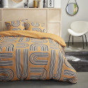 Parure de lit 2 personnes - TODAY - Sunshine 16.11 - 220 x 240 cm - 100% Coton imprimé