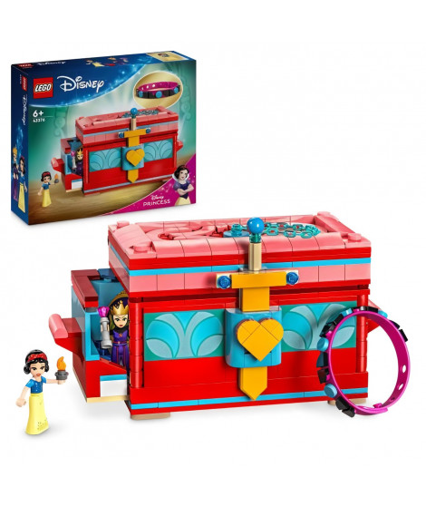 LEGO | Disney Princess 43276 La boîte a bijoux de Blanche-Neige, jouet de construction