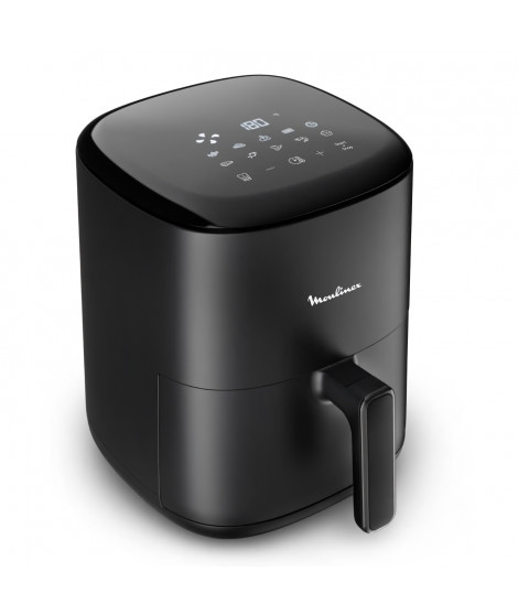 MOULINEX Easy Fry Compact, Friteuse sans huile, 3 L, 4 personnes, 10 Programmes automatiques, Ecran digital, Air fryer EZ145820