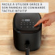 MOULINEX Easy Fry Compact, Friteuse sans huile, 3 L, 4 personnes, 10 Programmes automatiques, Ecran digital, Air fryer EZ145820
