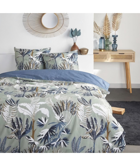 Parure de lit 2 personnes - TODAY - Sunshine 15.1 - 220 x 240 cm - 100% Coton imprimé