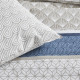 Parure de lit 2 personnes - TODAY - Sunshine 16.13 - 220 x 240 cm - 100% Coton imprimé