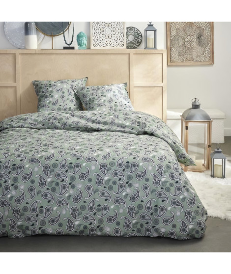Parure de lit 2 personnes - TODAY - Sunshine 16.14 - 220 x 240 cm - 100% Coton imprimé