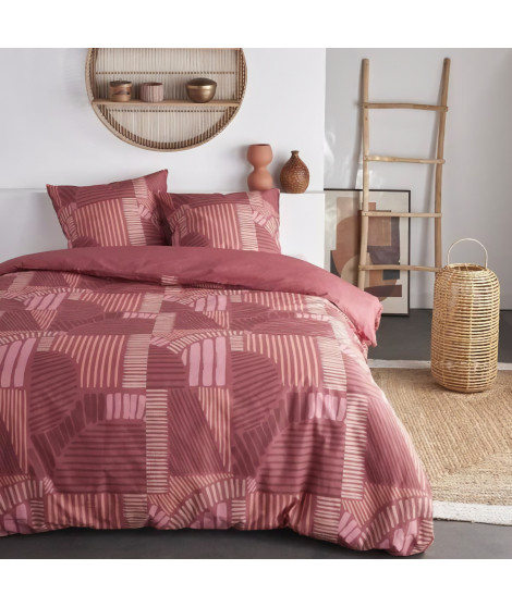 Parure de lit 2 personnes - TODAY - Sunshine 15.2 - 220 x 240 cm - 100% Coton imprimé