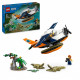 LEGO City 60425 L'hydravion de l'explorateur de la jungle, jouet enfant 6 ans