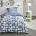 Parure de lit 1 personne - TODAY - Sunshine 16.18 - 140 x 200 cm - 100% Coton imprimé