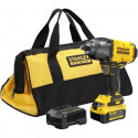 Boulonneuse a chocs - STANLEY FATMAX V20 - SFMCF940M1-QW - 1/2 Brushless 950 Nm - Lithium 18V - 1 Batterie 4Ah