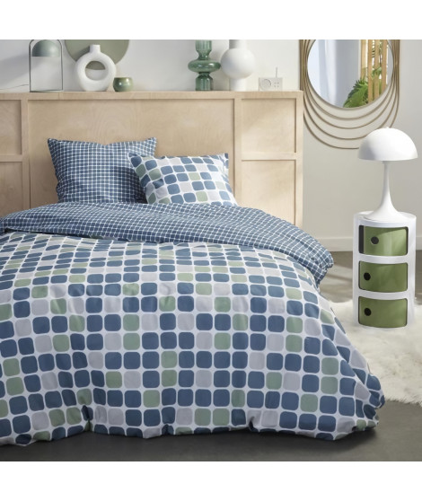 Parure de lit 2 personnes - TODAY - Sunshine 16.18 - 220 x 240 cm - 100% Coton imprimé