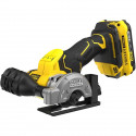 Mini Scie Circulaire - STANLEY FATMAX V20 - SFMCM300D2-QW - 75 mm Brushless - Lithium 18V - 2 Batteries 2Ah