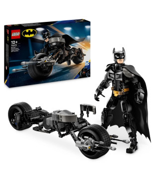 LEGO DC Batman 76273 La figurine de Batman a construire et la moto Bat-Pod