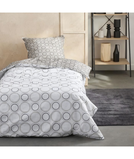 Parure de lit 1 personne - TODAY Sunshine 16.24 - 140 x 200 cm - 100% Coton imprimé
