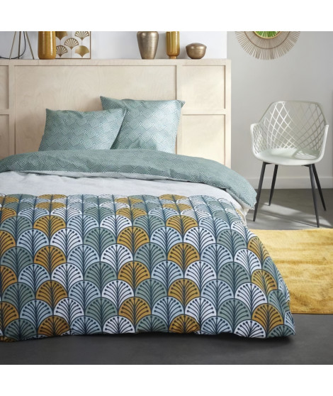 Parure de lit 2 personnes - TODAY - Sunshine 16.25 - 220 x 240 cm - 100% Coton imprimé
