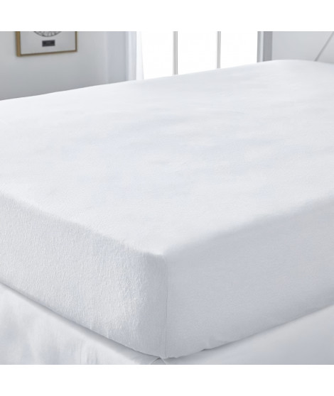 Protege matelas absorbant - TODAY - Essential - Pour lit 2 personnes - 90 x 190 cm - Anti-acarien