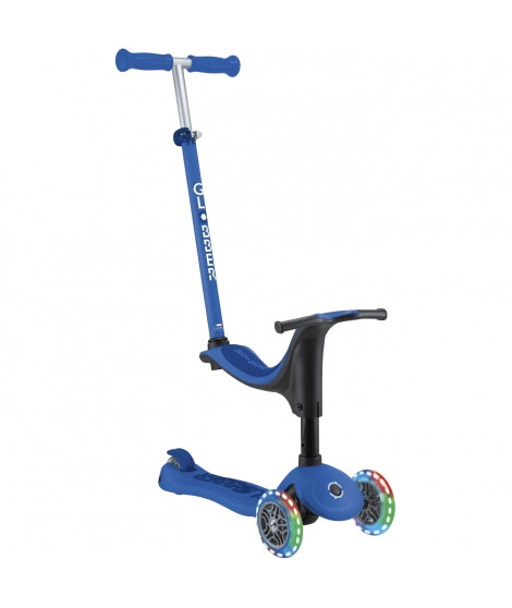 Trottinette 3 roues évolutive - GLOBBER - SPORTY LIGHTS - Bleu - Lumineuses - Porteur, draisienne, trottinette - Siege - des …