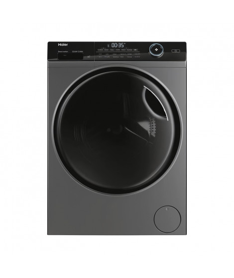 Lave-linge séchant HAIER I-Pro Séries 5 HWD80-B14959S8FR - 8 / 6kg - Direct Motion - L60cm - 1400trs/min - Noir
