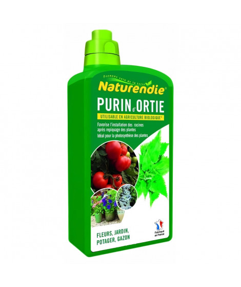 Purin d'orties - NATURENDIE - Fleurs, jardin, potager, gazon - 1 L