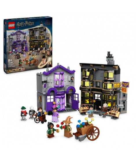 LEGO Harry Potter 76439 Ollivander et Madame Guipure, pret-a-porter pour mages et sorciers