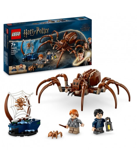 LEGO Harry Potter 76434 Aragog dans la Foret interdite - Set sur le theme des araignées