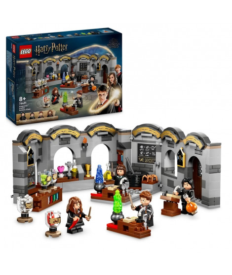 LEGO Harry Potter  76431 Le château de Poudlard : le cours de potions - Jeu pour enfants