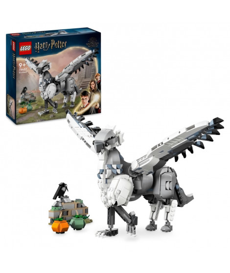 LEGO Harry Potter  76427 Buck - Hippogriffe - Idée de cadeau d'anniversaire pour enfants