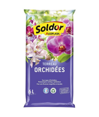 ALGOFLASH - Terreau Orchidées 6 L