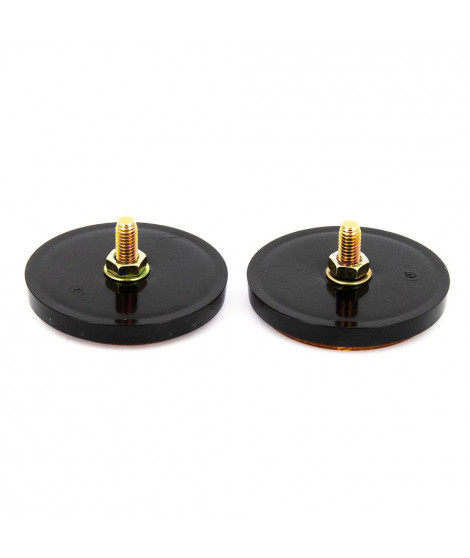 Catadioptre rond 40mm à visser - Orange