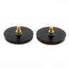 Catadioptre rond 40mm à visser - Orange