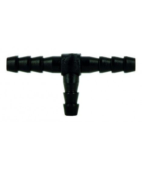 Raccord en T pour durite Ø 8mm