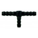Raccord en T pour durite Ø 8mm