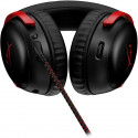 Casque gaming fermé HyperX Cloud III (rouge) avec son spatial DTS Headphone:X et micro amovible a réduction de bruit